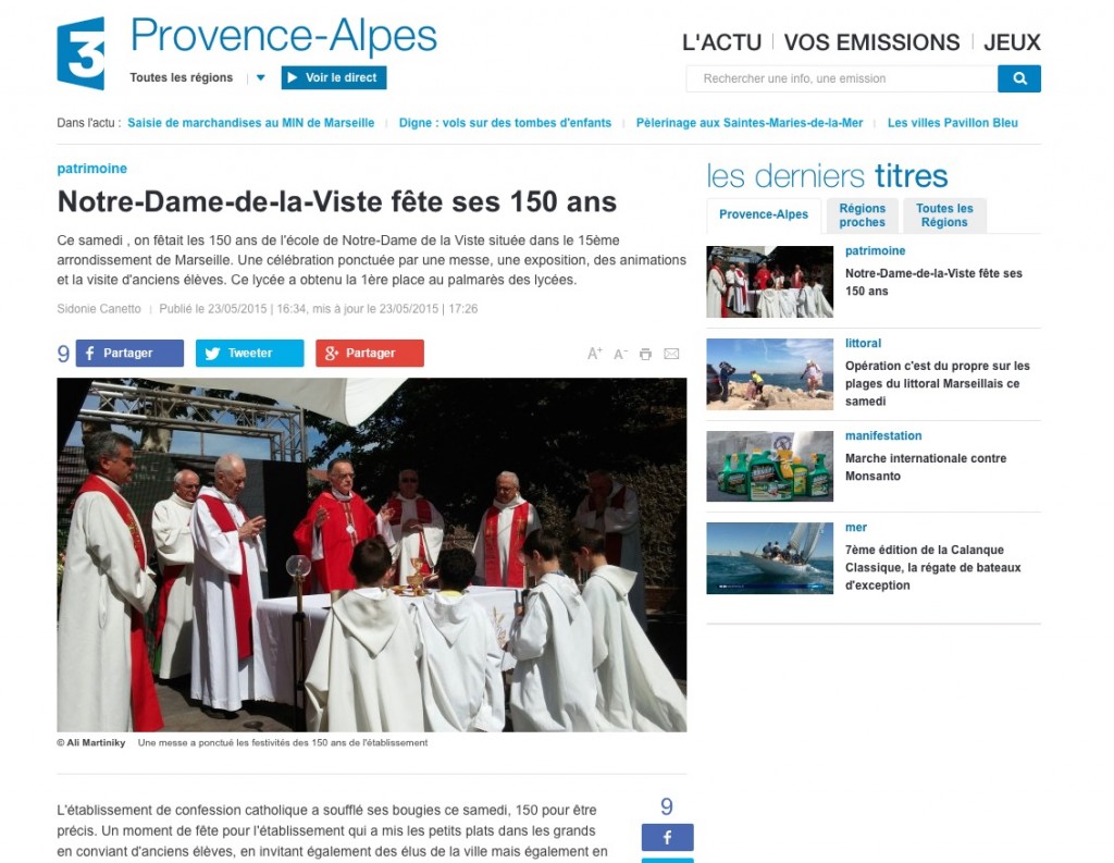 150 ans de NDV
